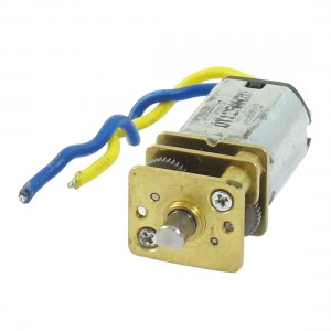 N30 3mm Shaft Diameter Reduced Power Gear Motor 50RPM 12V DC