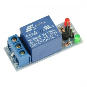 Single Channel DC 5V 10A 250V/125VAC 30V/28VDC Low Lever Relay Module