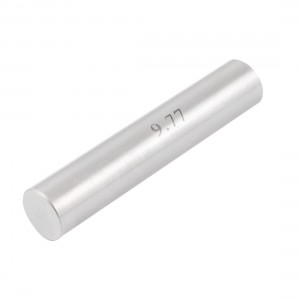 Industry 9.77mm Diameter 50mm Long Plug Pin Gage Gauge w Storage Box