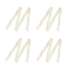 4 Pcs 80cm 14mm Dia. PVC Fiberglass Insulating Sleeving Sleeve