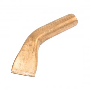 Replacement 300W 30mm Width Bend Welding Soldering Iron Tip Copper Tone