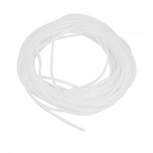 29M Long PE Polyethylene Spiral Cable Wire Wrap Tube Clear White 3mm