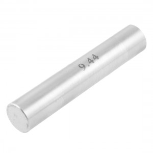 9.44mm x 50mm Tungsten Carbide Cylinder Pin Gage Gauge w Plastic Holder