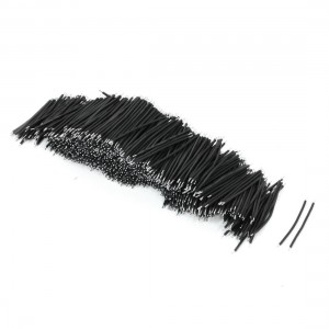 Black PVC Tin Plated Brushless Motor Cable Wire 0.6x40mm 24AWG Cable 1000 Pcs