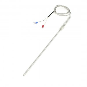20cm Long K Type Thermocuple Temperature Measurement Sensor Probe