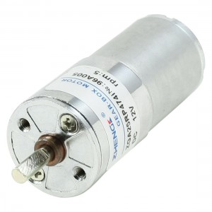 5RPM 12V 0.01A High Torque Electric Speed Reduce DC Geared Motor