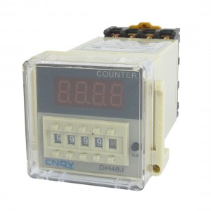 AC 48V 50/60Hz DH48JA 1-999900 Panel Mount Digital Counter Relay