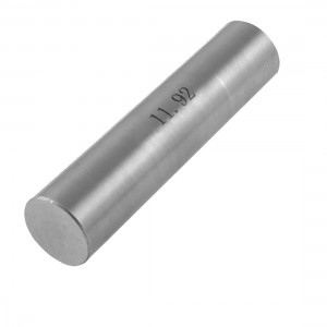 50mm Long 11.92mm Diameter Tungsten Carbide Cylinder Pin Gage Gauge