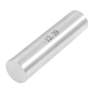 12.39mm Diameter Tungsten Carbide Plug Pin Gage Gauge w Plastic Case
