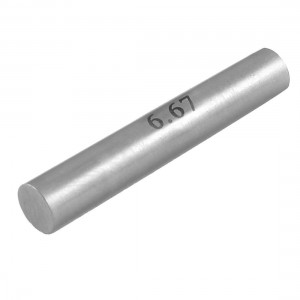 Hole Measuring 6.67mm Diameter Tungsten Carbide Cylinder Pin Gauge