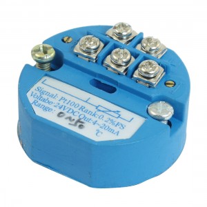 PT100 Temperature Sensor Transmitter 0-50C Output 4-20mA 24VDC