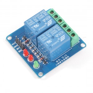 DC 5V 4-Pin 2-Channel Relay Module Borad for 51 AVR ARM Electronic