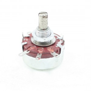 1.5K ohm 2W Watt 6mm Round Shaft Rotary Taper Carbon Potentiometer WTH118
