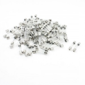 100 Pcs 250 Volts 15Amp Fast Blow Type Glass Tube Fuses 6 x 30mm