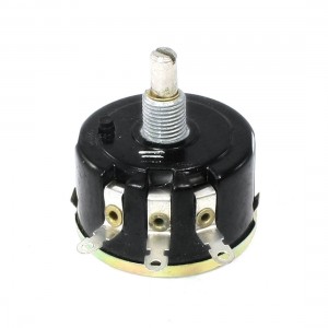 4.7K ohm 6mm Round Shaft Carbon Composition Rotary Taper Potentiometer