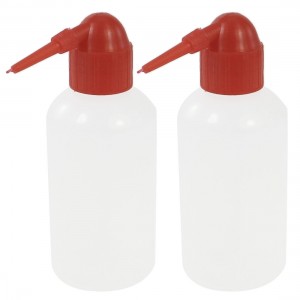 250mL Tattoo Wash Cleaning Green Soap Alcohol Squeeze Bottle 2 Pcs