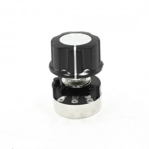 RV24YN20S 1000 ohm Single Turn Carbon Film Rotary Taper Potentiometer w Knob