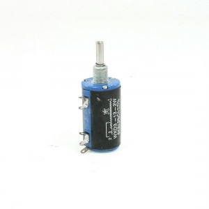 WXD3-13 6.8K ohm 2W Watts 4mm Round Shaft Rotary Wire Wound Potentiometer