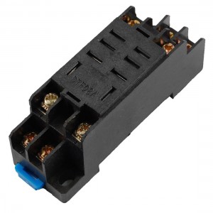 Replacement DIN Rail Mounting 8 Pins Relay Socket Base Holder 