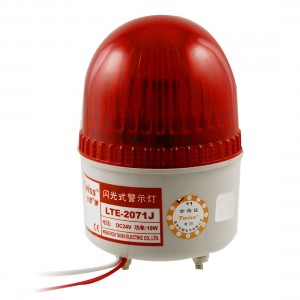 DC 24V Red Industrial Signal Tower Buzzer Sound Alarm Warning Light Dtwrx