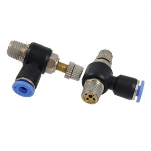 2 Pcs Male Thread to 4mm Tube Speed Control Fittings