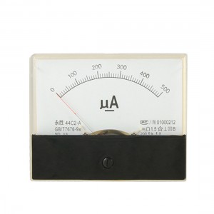 44C2 DC 0-500uA Current Testing Panel Meter Amperemeter