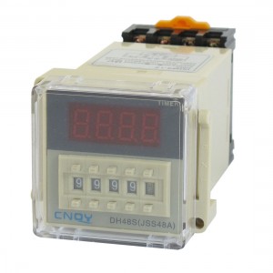 DH48S-1Z Power on Time Delay Relay 8-Pin SPST 0.01S-9999H AC/DC12V w Socket