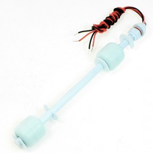 Aquarium 20cm Long Liquid Water Level Float Floating Switch Blue