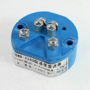 K Type Thermocouple Temperature Sensor Transmitter 0-500C 24VDC