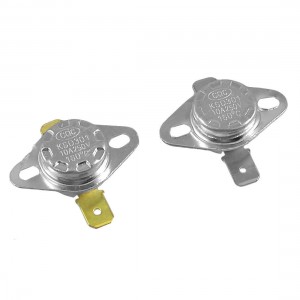 2 Pcs 160C NC Temperature Control Switch Ceramic Thermostat