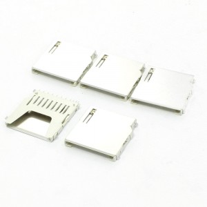 5 Pcs SD Memory Card Sockets 1" x 1" x 0.1" for Digital Camera