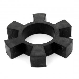 3.7" 6 Petal Rubber Drive Shaft Coupling Insert Spider Cushion Black