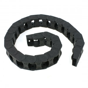 25mm x 38mm Flexible Semi Enclosed Towline Drag Chain Carrier 100cm