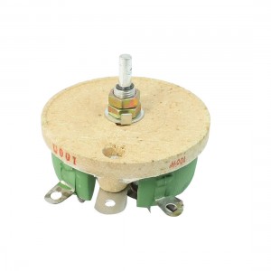 Ceramic Tray Adjustable Wirewound Resistor Rheostat 100W 100 Ohm