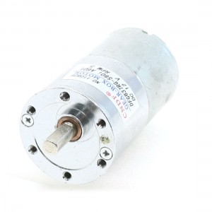 12VDC 5RPM Output Speed 37mm Body Diameter Geare Box Motor