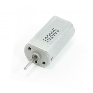 1.5mm Dia Shaft 2 Pin Terminals Magnetic Electric Motor DC 12V 1000RPM