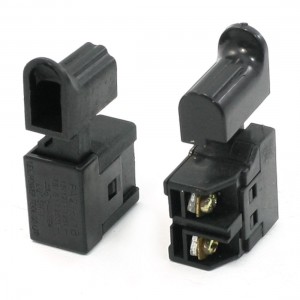 2Pcs Power Tool Momentary Trigger Switch SPST AC250V/6A AC/125V/12A FA2-6/1B