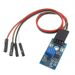 3.3-5V 1-Channel 4 Pins Vibration Sensor Module for Intelligent Car