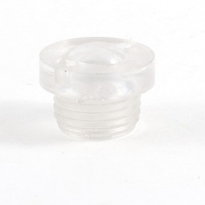 Plastic Shell 15mm Male Thread Air Compressor Oil Level Liquid Sight Glass