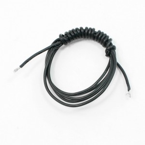 Black 20AWG Industrial Equipment Devices Glass Fiber Silicone Wire 1M