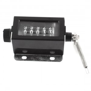 Metal Shell 5 Digits 0-99999 Resettable Stroke Totalizing Pull Counter