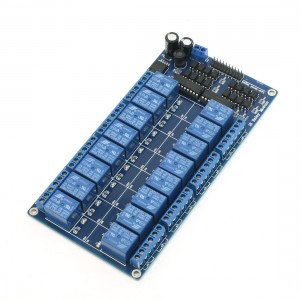 DC 12V 16 Channel Low Level Input Relay Module For ARM PIC AVR DSP