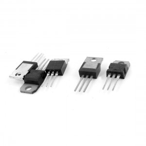 5 Pcs 3 Terminal 1.5A 5V L7805CV Postive Voltage Regulators