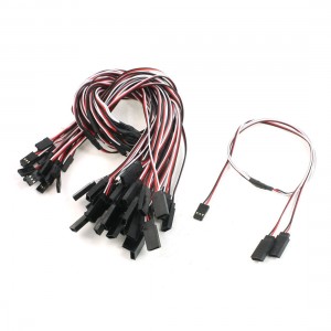 19.7" Long 3 Pin 2Male to 1Female RC Servo Y Extension Lead Wire 20 Pcs