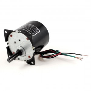 AC 110V 0.2A 3W 130r/min Speed 8mm Shaft Diameter Synchronous Gear Motor