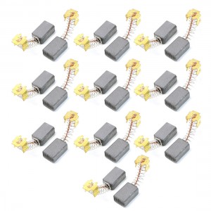 20 Pcs 17/32" x 11/32" x 15/64" Motor Fibre Carbon Brushes CB-419 Model