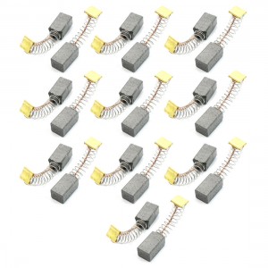15/32" x 7/25" x 1/4" Motor Carbon Brush Motorcarbon 10 Pairs