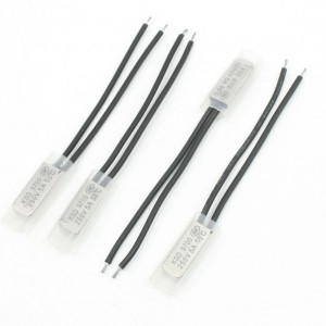 4 Pcs Bimetal Head Thermostat Temperature Switch 55 Degree Celsius NC