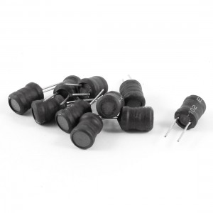 10 Pcs 10MH 9mm x 12mm Axial Leaded Power Plug-in Inducers