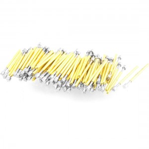 100 Pcs 975H 1.5mm Serrated Tip Diameter Spring Testing Test Probes Pins